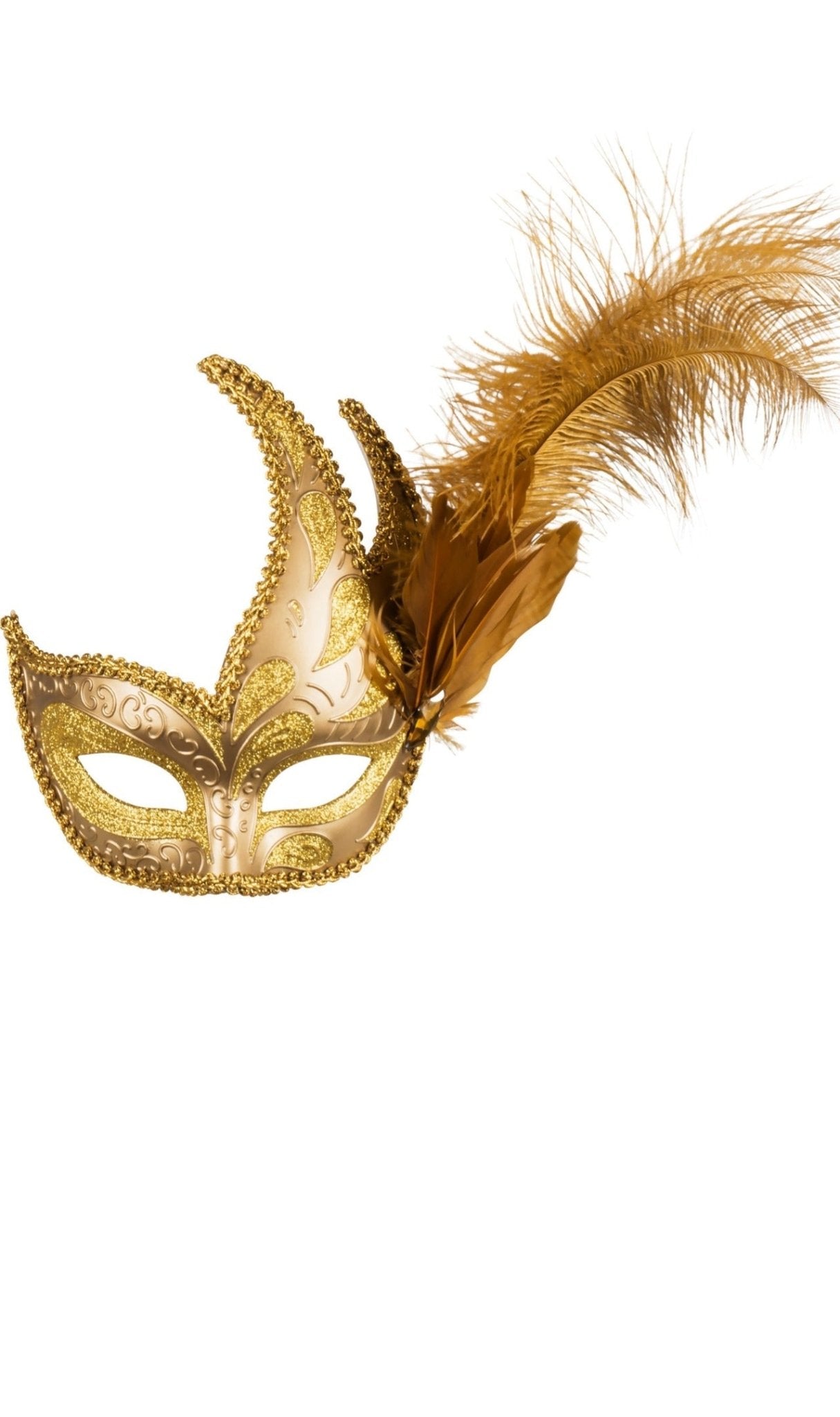 Maschera Veneziana Dorata