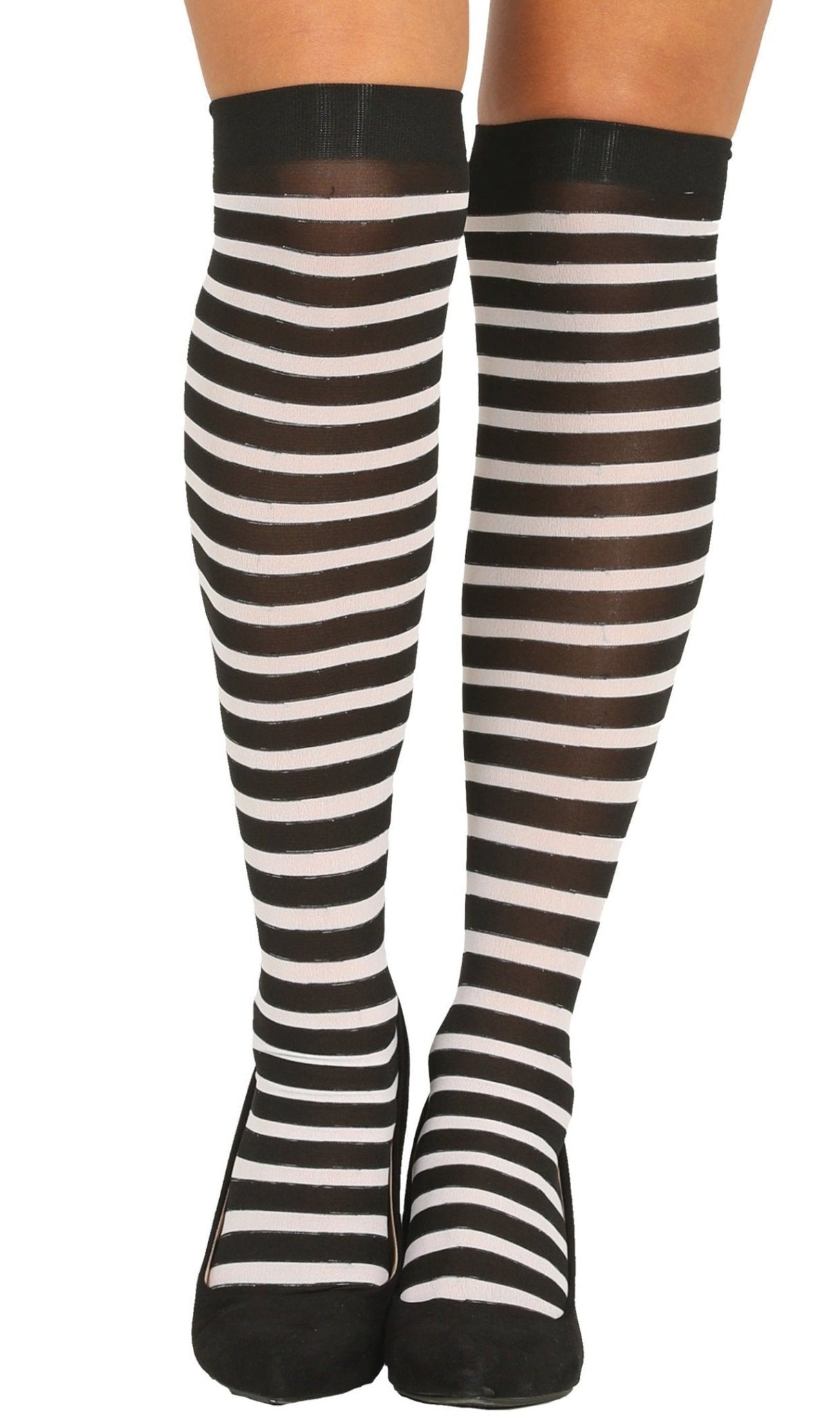 Calza Donna Parigina Fantasia Righe Verticali Made In Italy - Foto 9