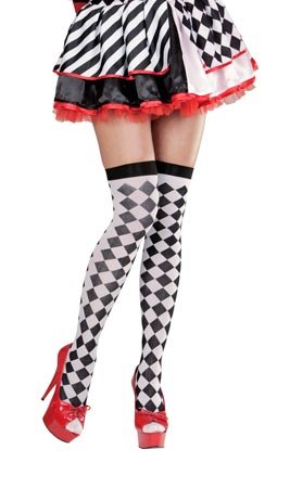 Calze Rombi Bianchi e Neri