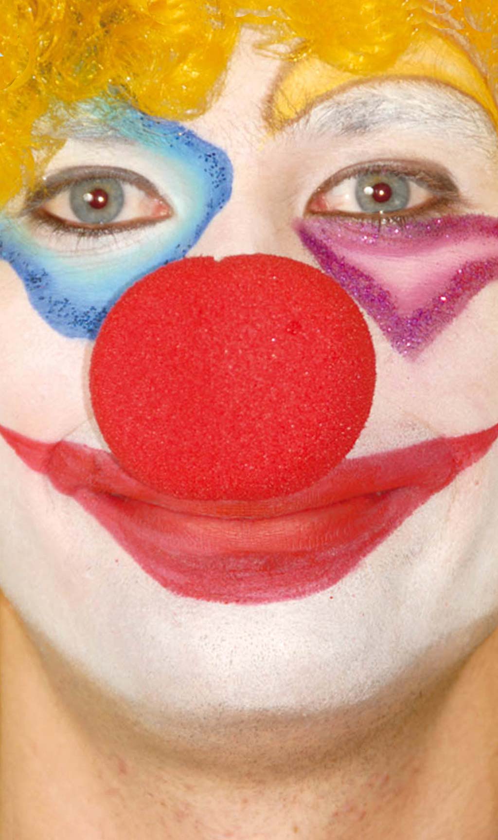 Naso rosso da clown silicone - rosso - Kiabi - 1.00€