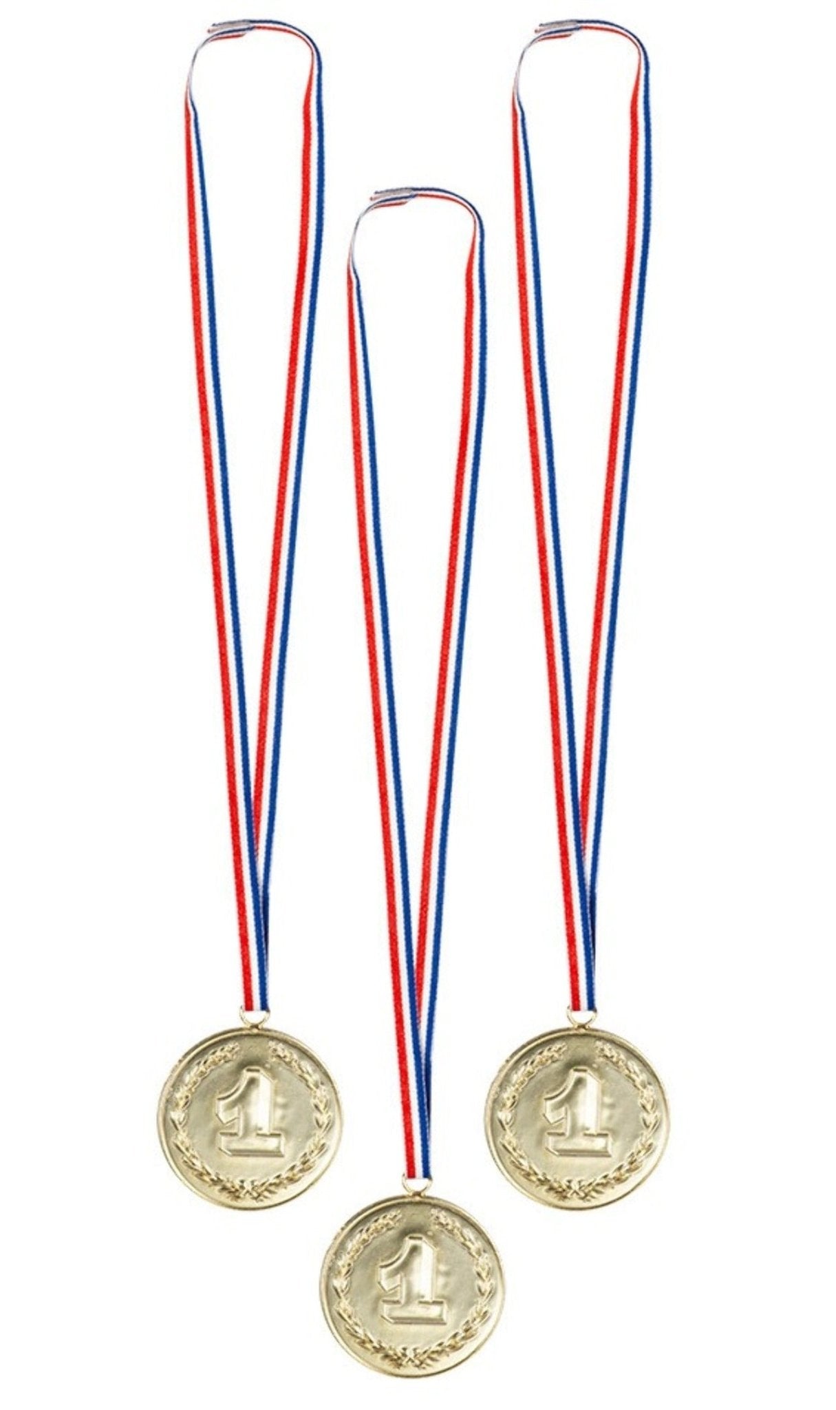 Confezione da 3 medaglie n. 1