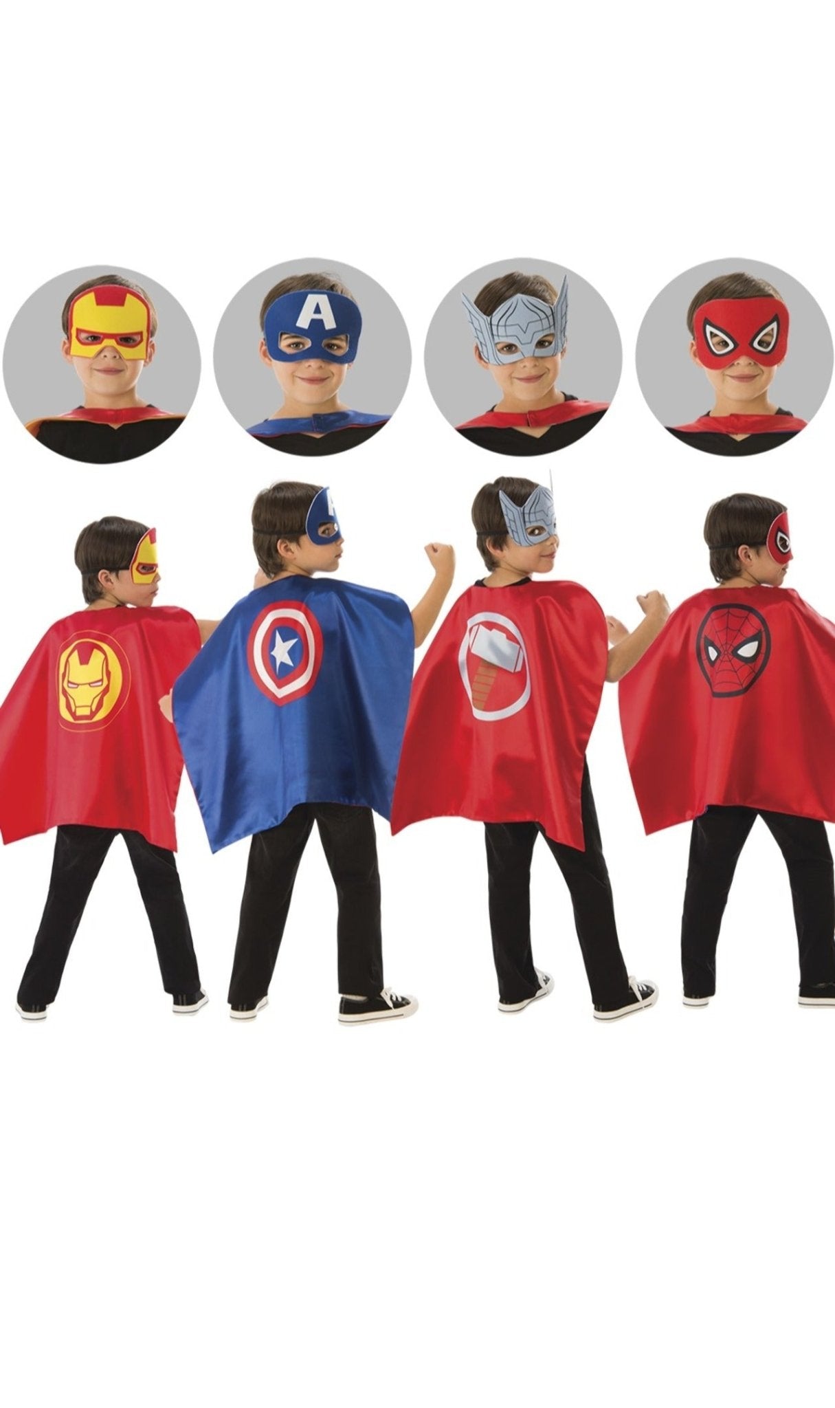 Set da 4 Supereroi Marvel™ per bambini
