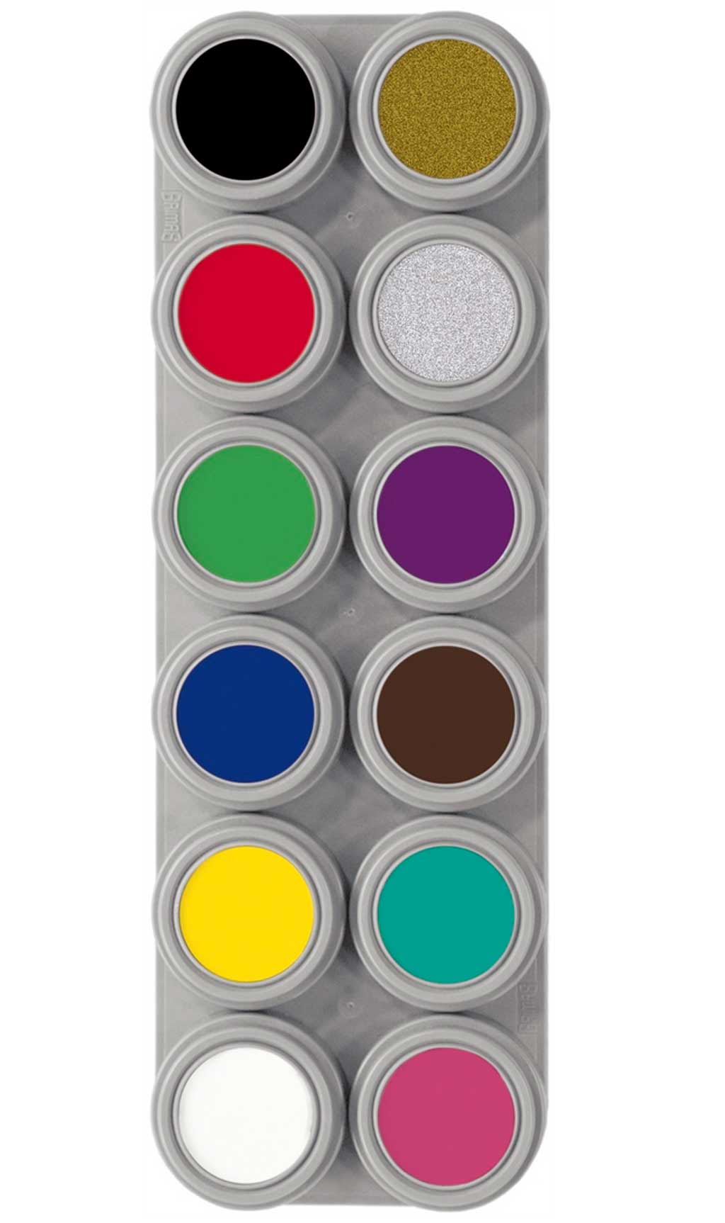 Set Trucco all'Acqua Professionale-12