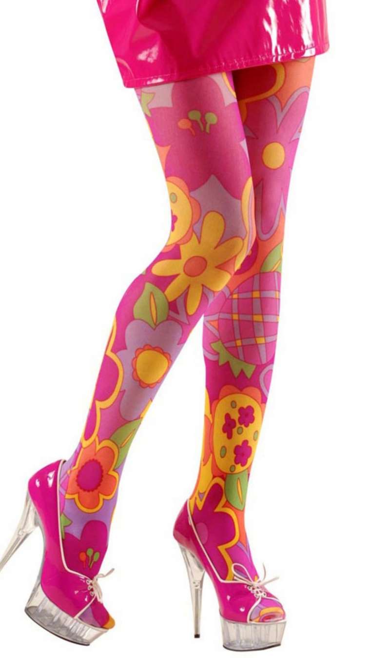 Collant Flowers
