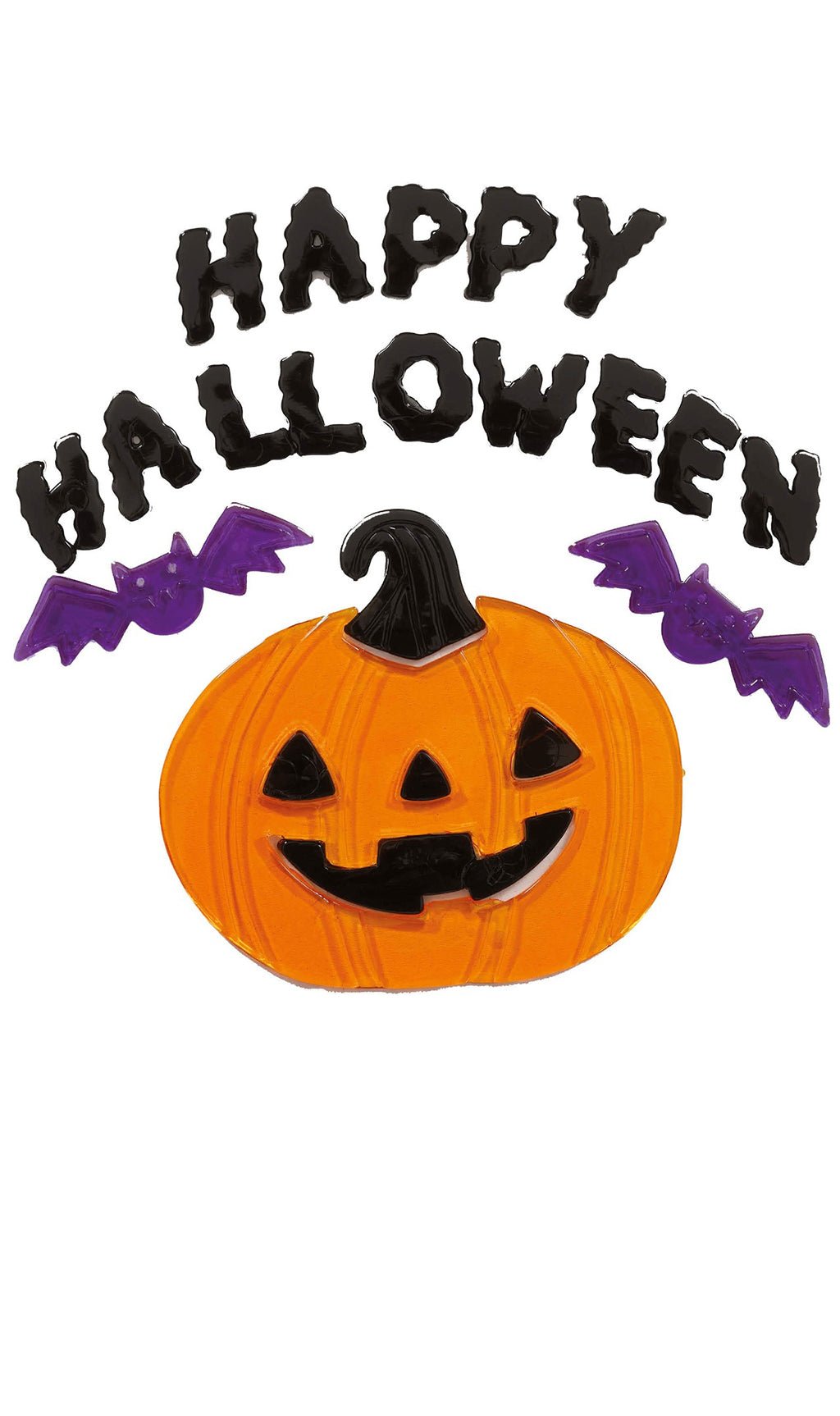 Adesivi gel "Happy Halloween"