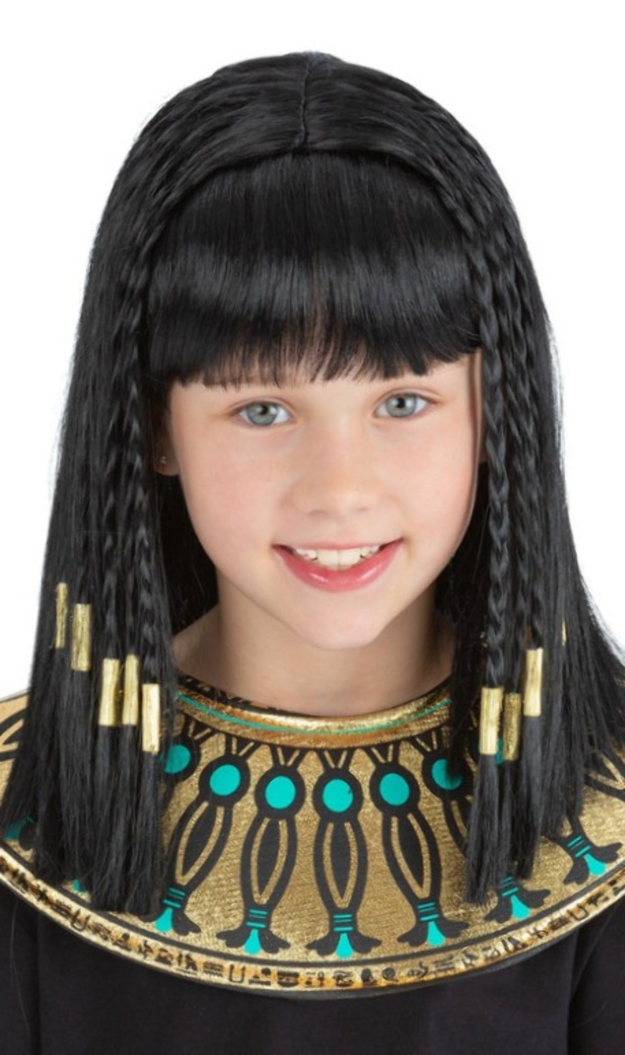 Parrucca egiziana Cleopatra infantile