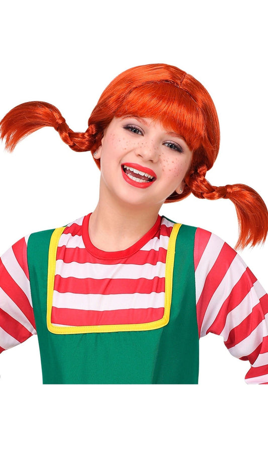 Parrucca da bambina Sbarazzina bambina