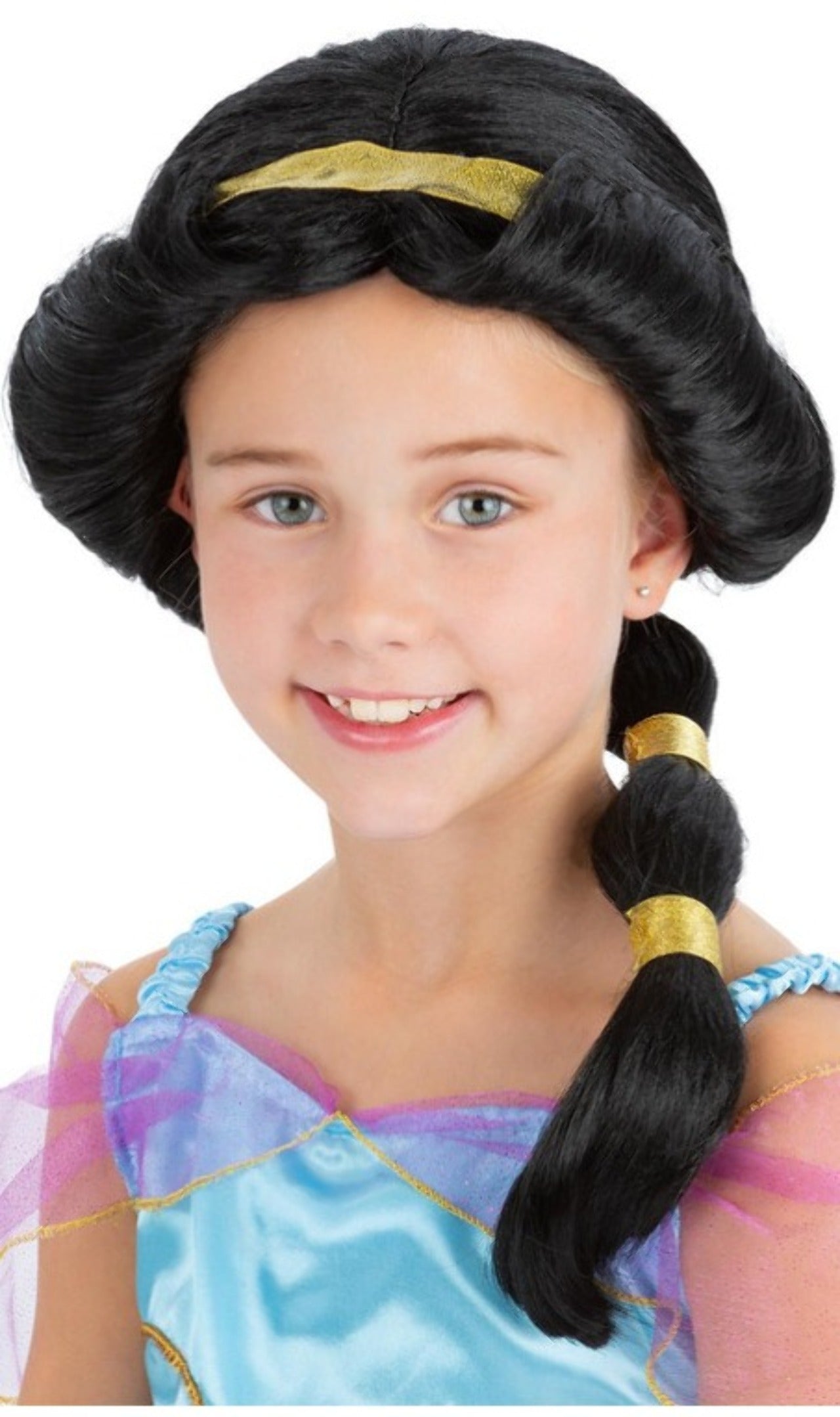 Parrucca da Principessa Jasmine infantile