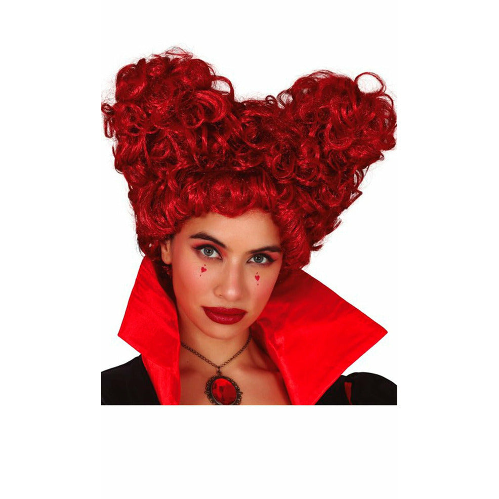 Peluca de Reina Corazones Pelirroja | Don Disfraz