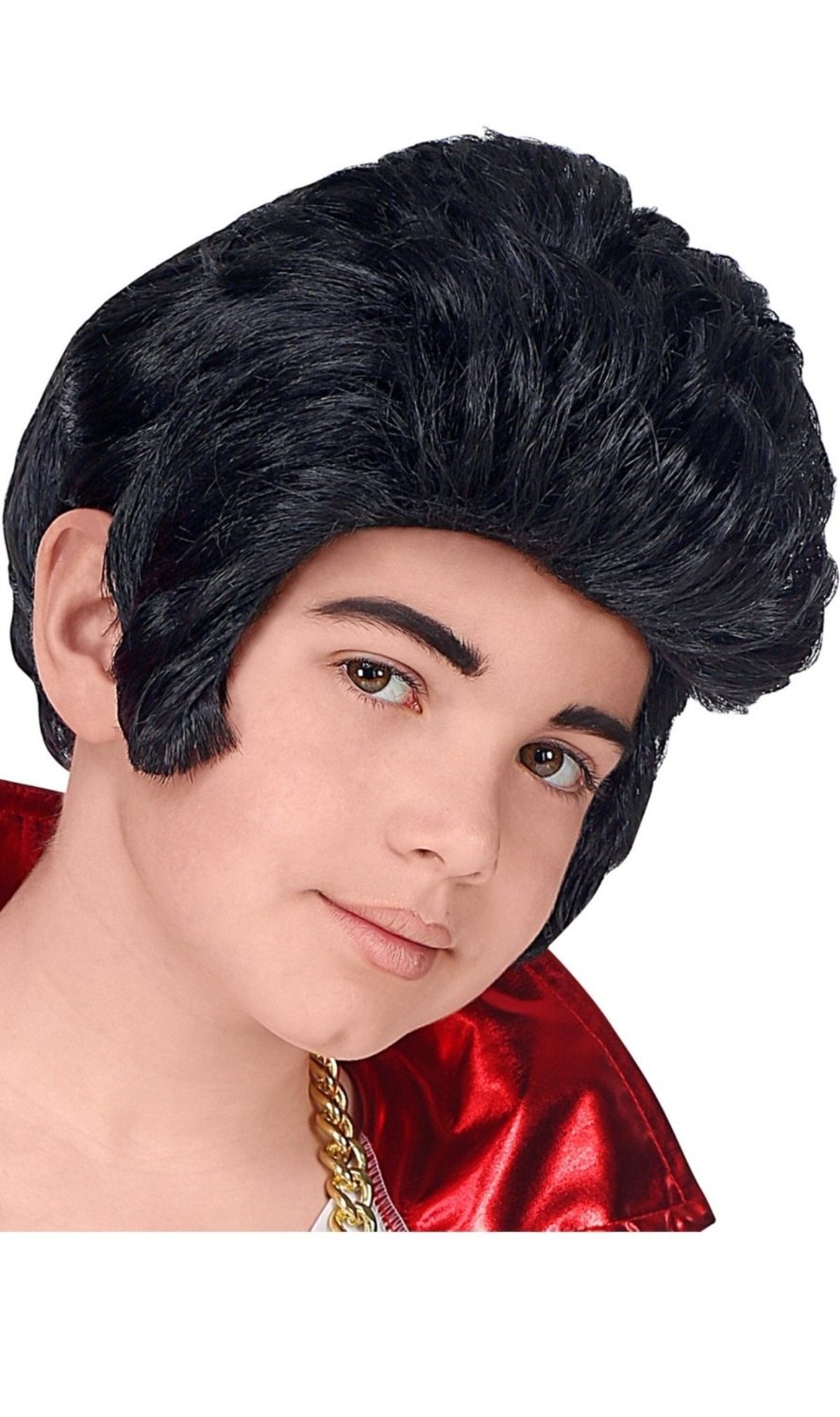 Parrucca da Re del Rock bambino