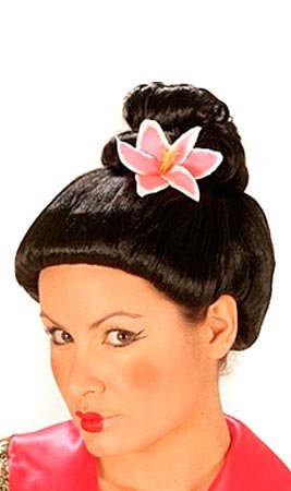 Parrucca Geisha Chignon