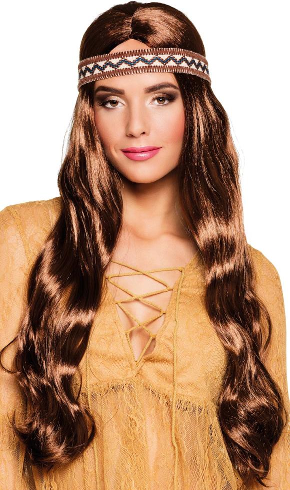 Parrucca Hippie con Nastro