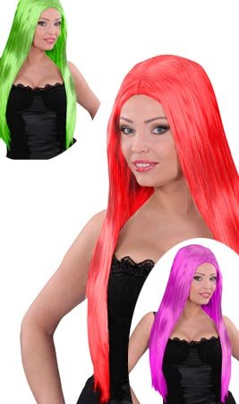 Parrucca Lunga Glamour Colori