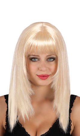 Parrucca Liscia Frangetta