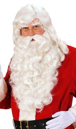 Parrucca Babbo Natale Completa