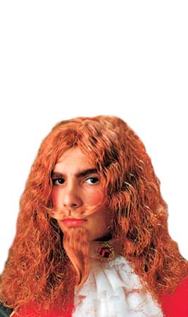 Parrucca Moschettiere bambino
