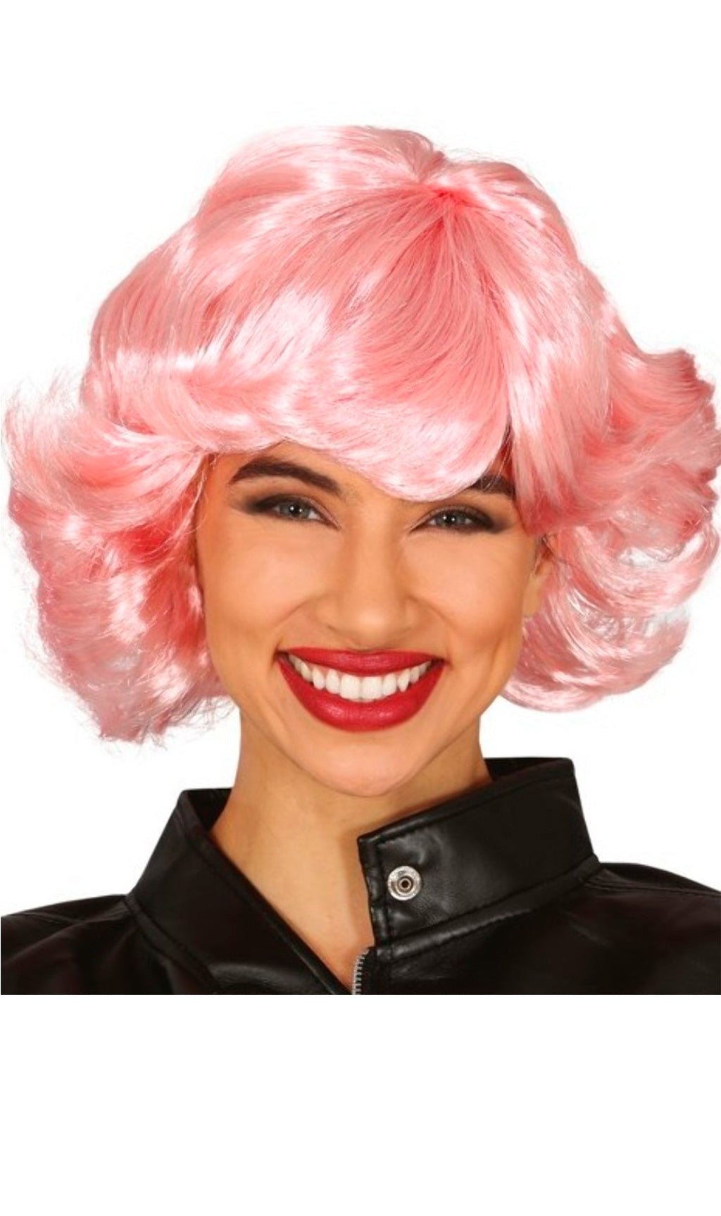 Parrucca Rosa Grease Eco
