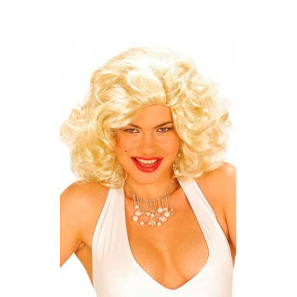 Peluca Rubia Marilyn | Don Disfraz
