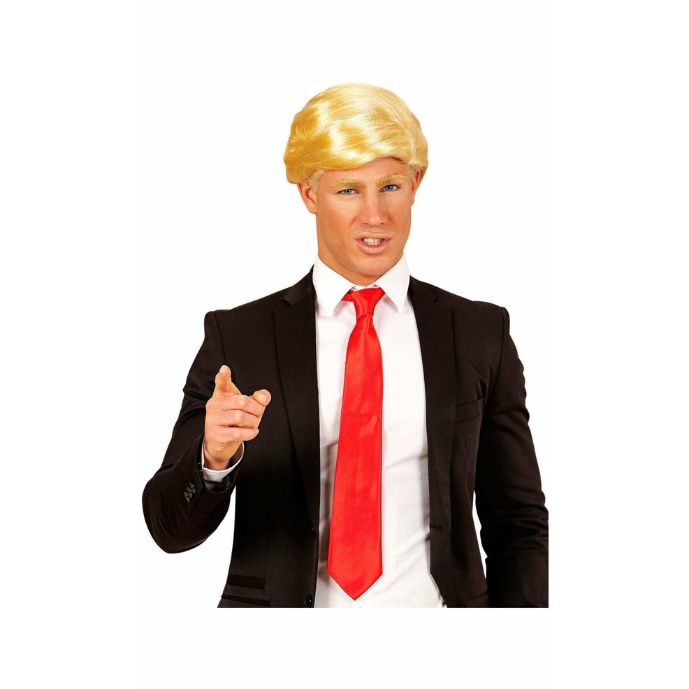 Peluca Rubia Presidente | Don Disfraz