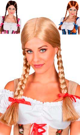 Parrucca Trecce Lunghe