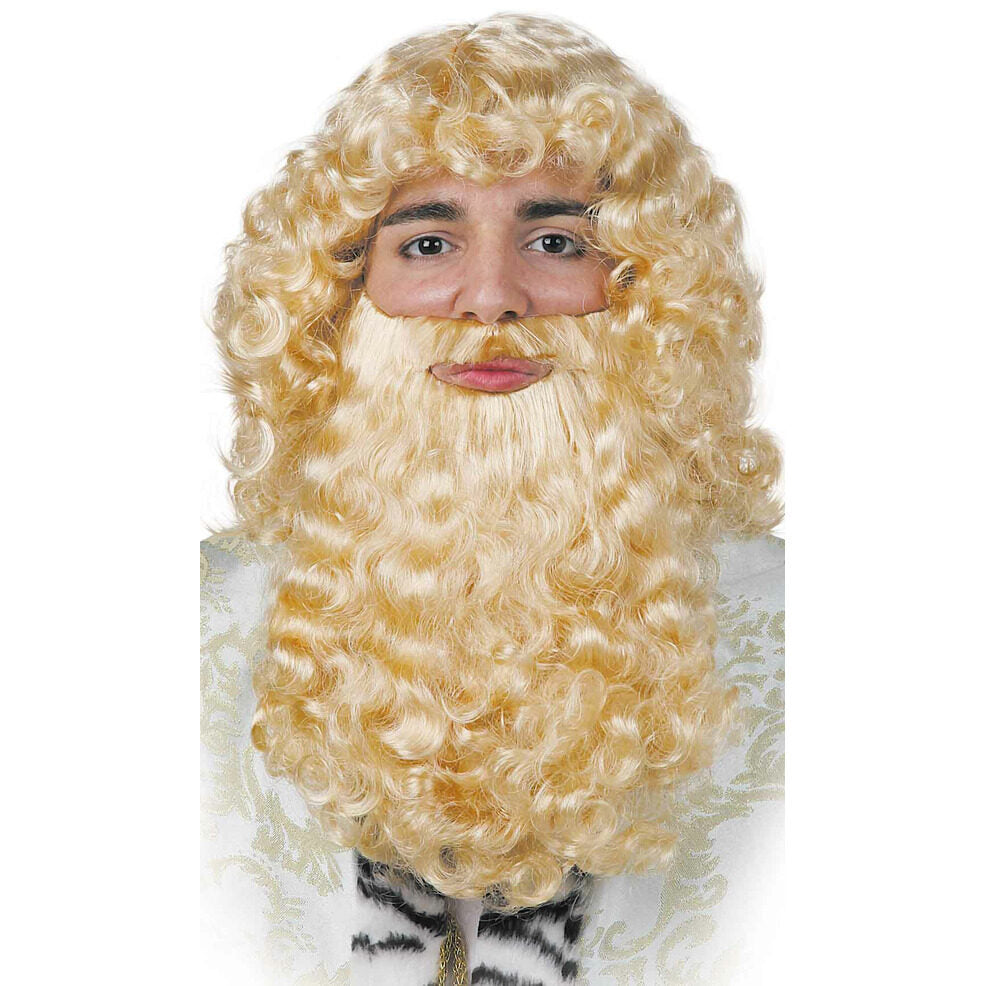 Peluca Rubia Rey Mago | Don Disfraz