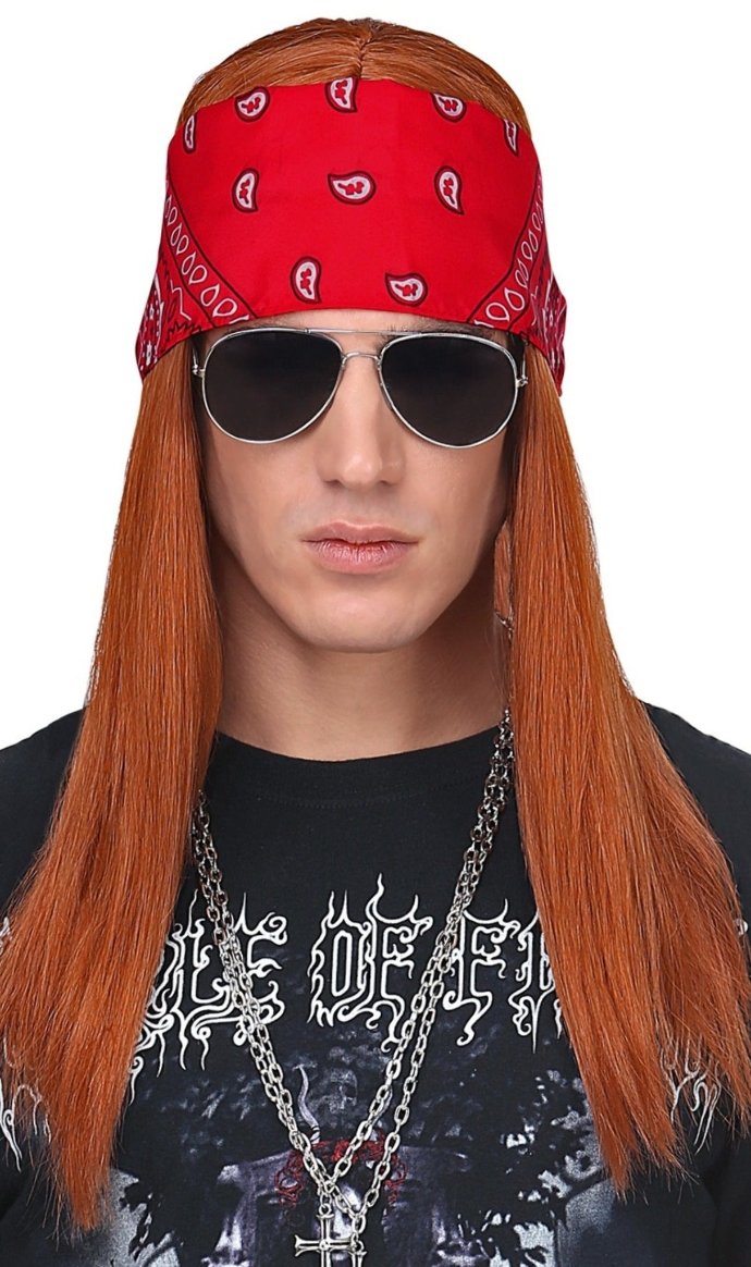 Parrucca e Occhiali Axl