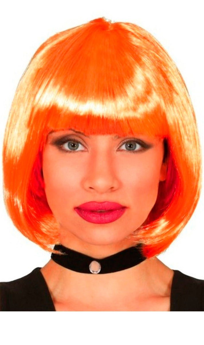 Parrucca Colore Arancio Caschetto Eco