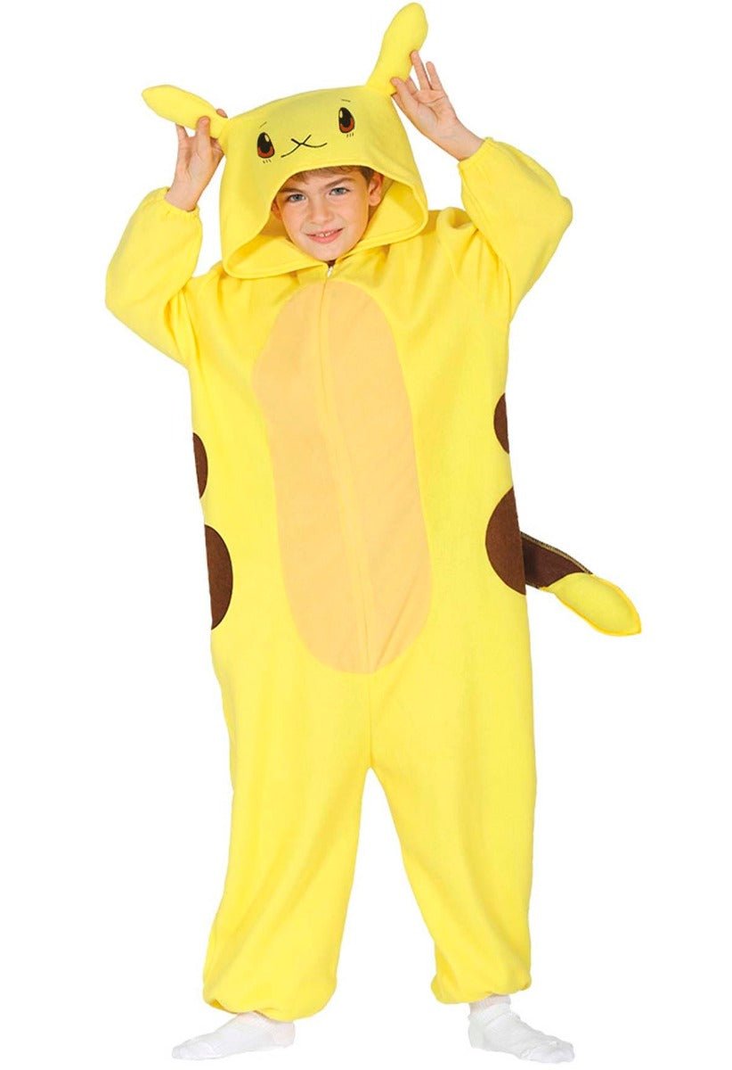 Costume Per Bambini Abbigliamento Pokemon Pika Cosplay Kigurumis Ba