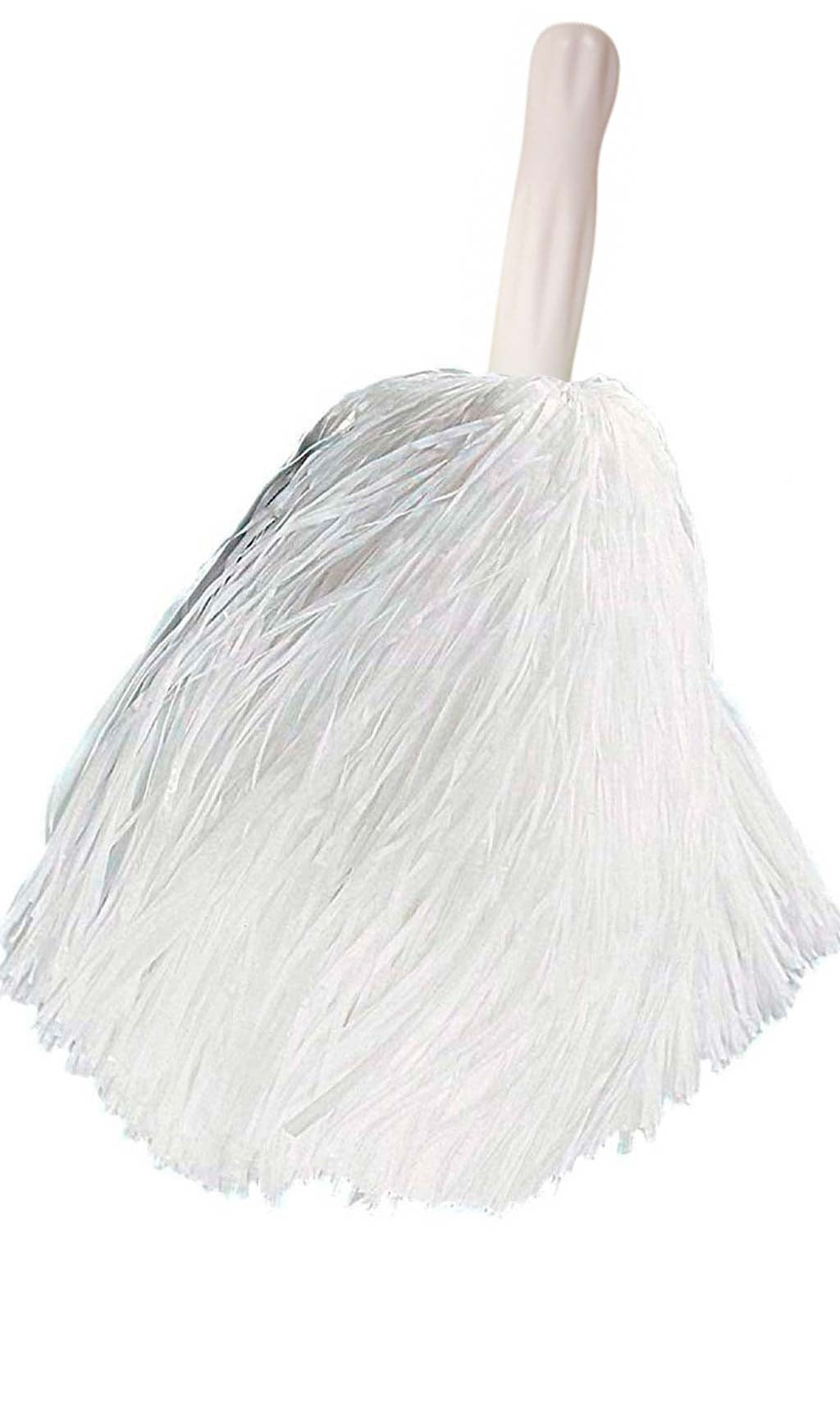 Pompon Bianco da 120 gr in Raffia