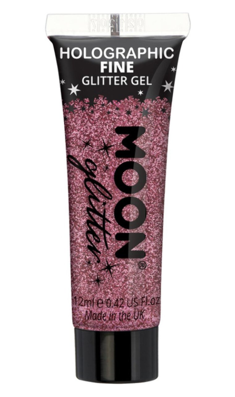 Glitter in gel rosa olografico