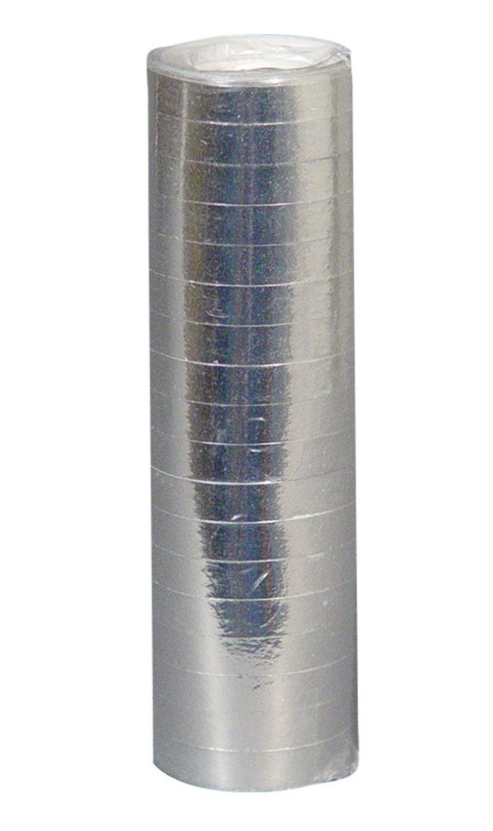 Rotolo di stelle filanti argentate