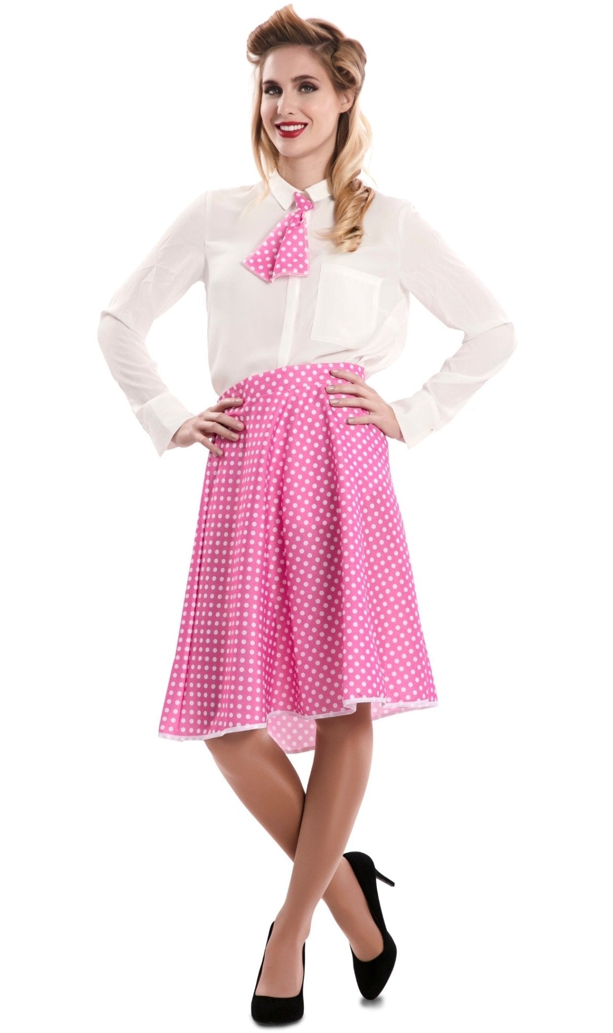 Set de Anni 50 Fucsia