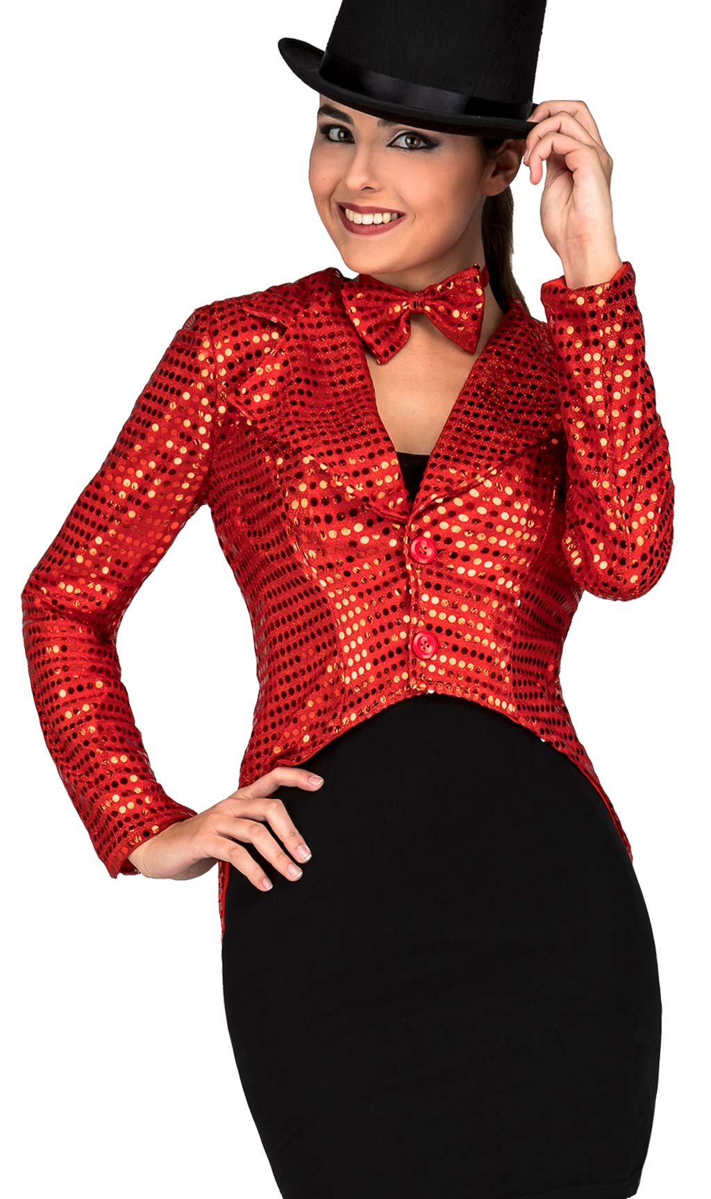 Set da Paillette Rosso