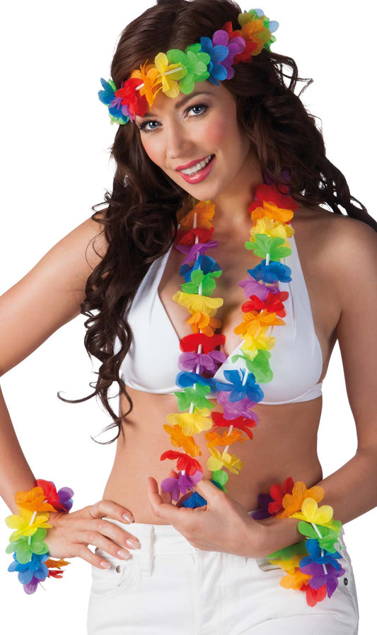 Set Hawaiano Multicolore
