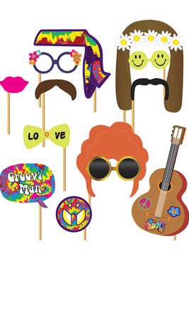Set Photo Booth Hippie