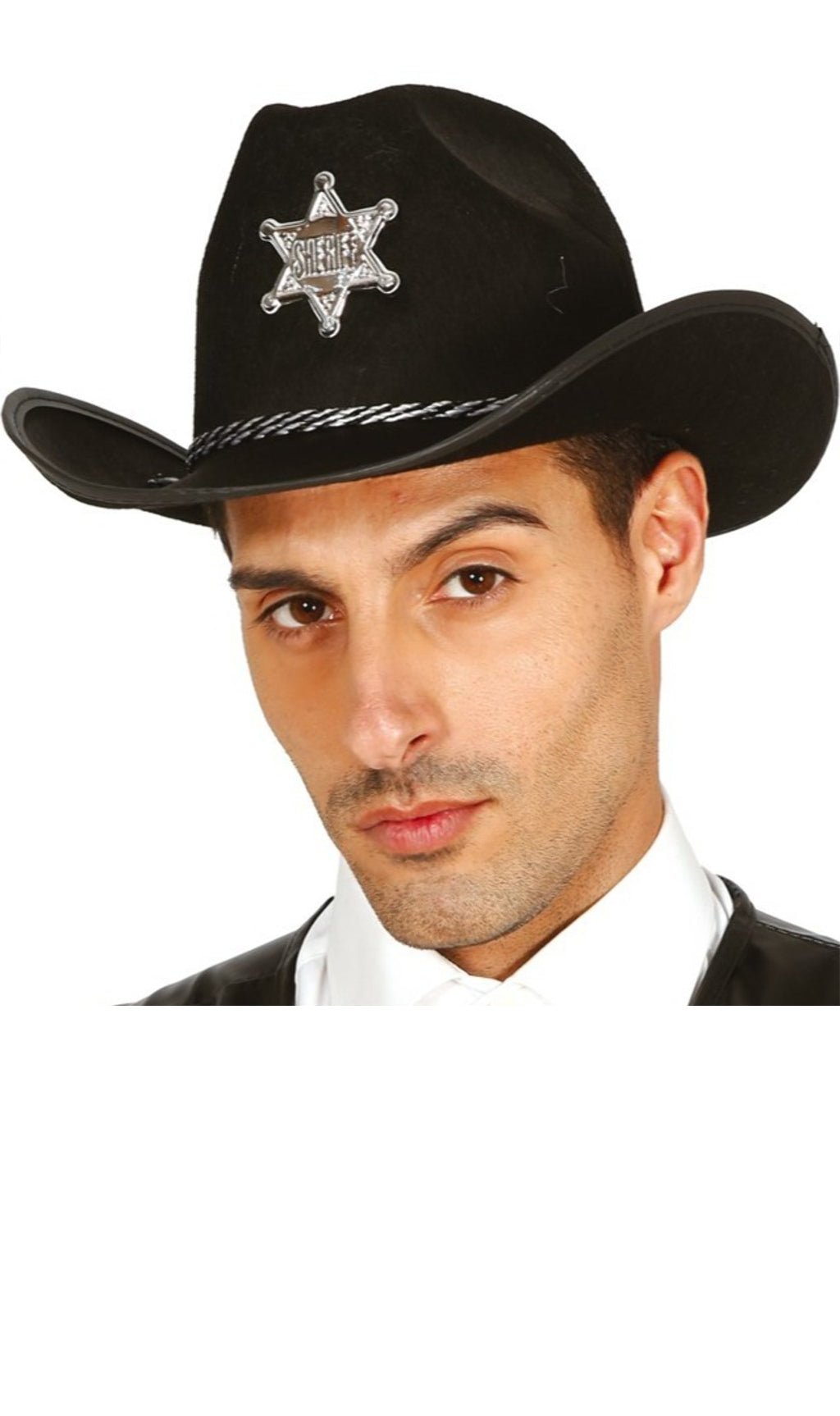 Cappello da sceriffo da cowboy