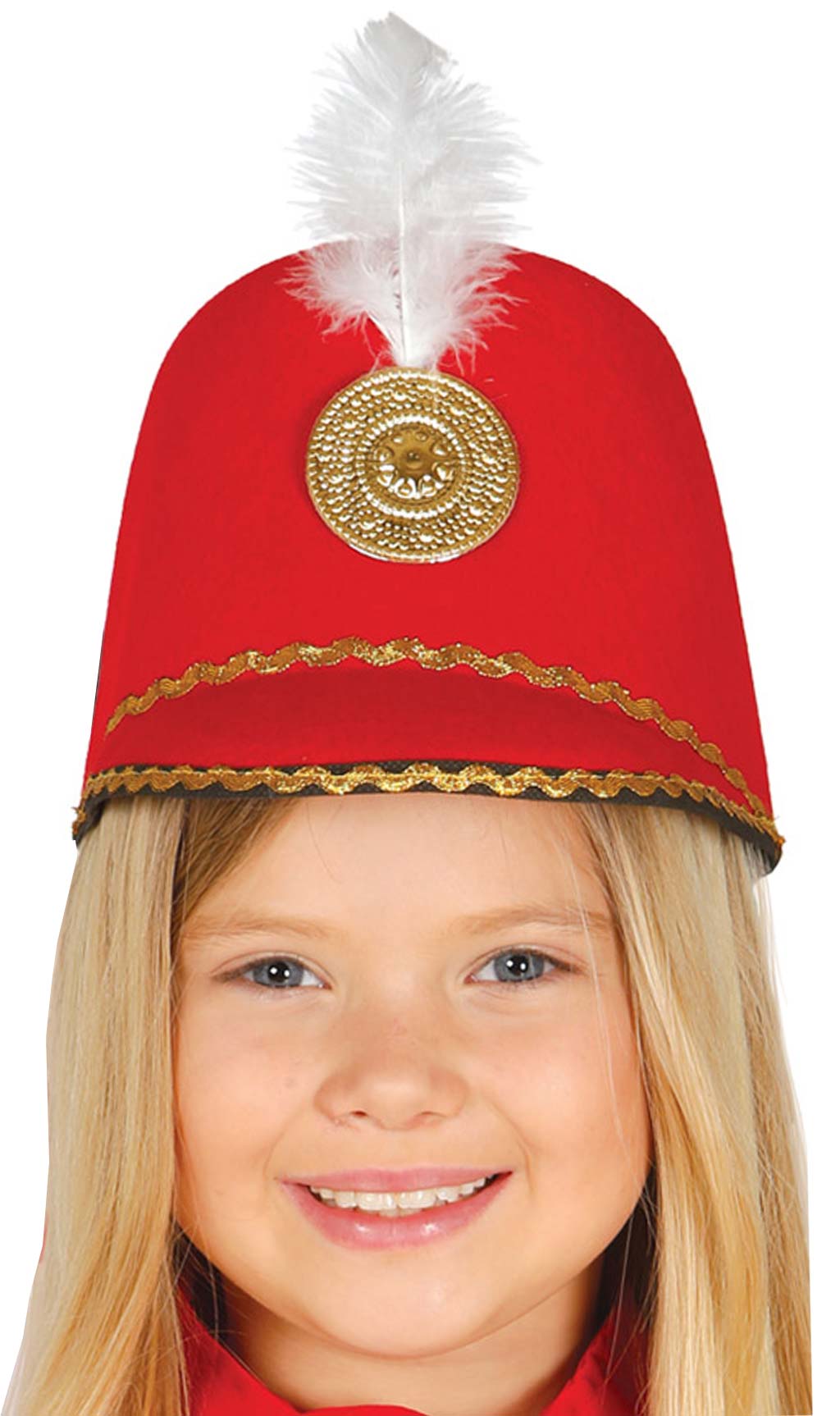 Cappello Majorette Rosso per bambina