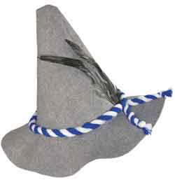 Cappello Tirolese Grigio Lusso