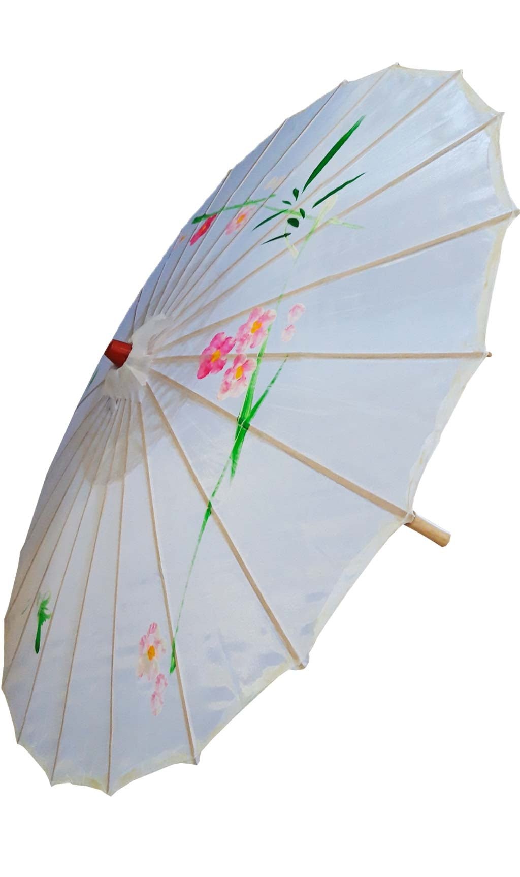 Ombrello Geisha Bianco