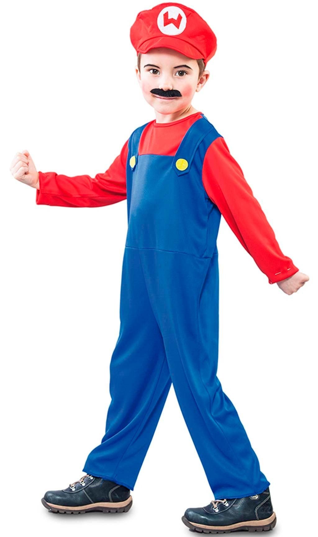 Costume da Super Mario Rosso per bambini