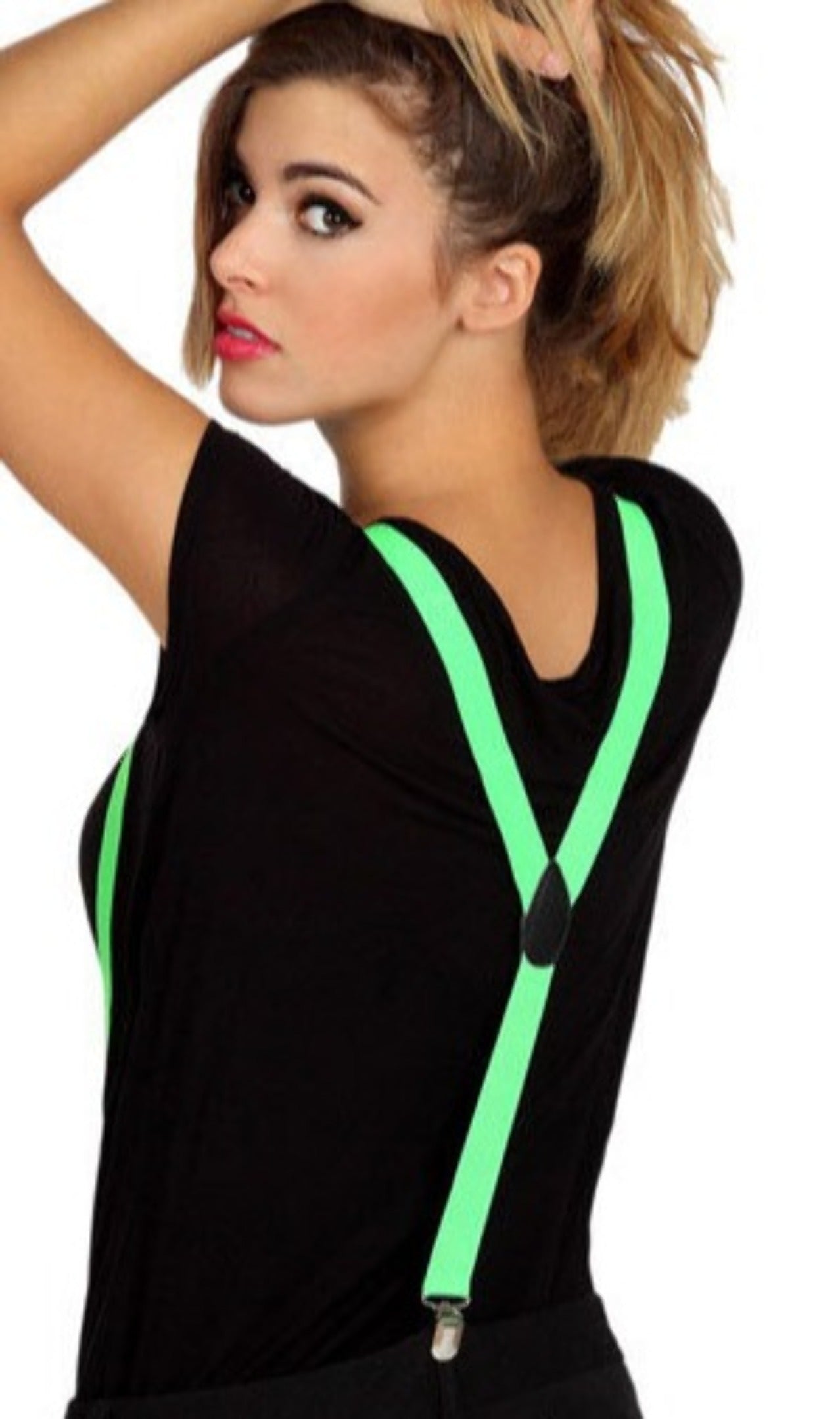 Bretelle Verde Chiaro