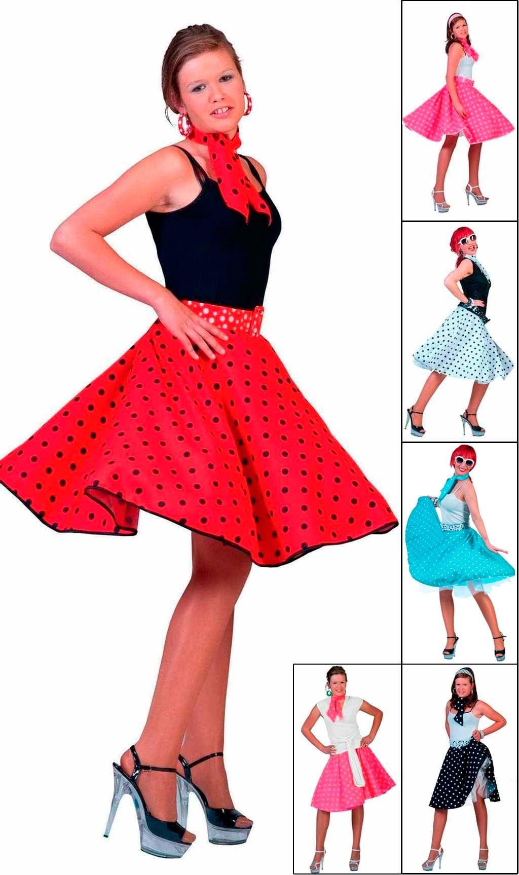 Gonna Anni 60 Pois