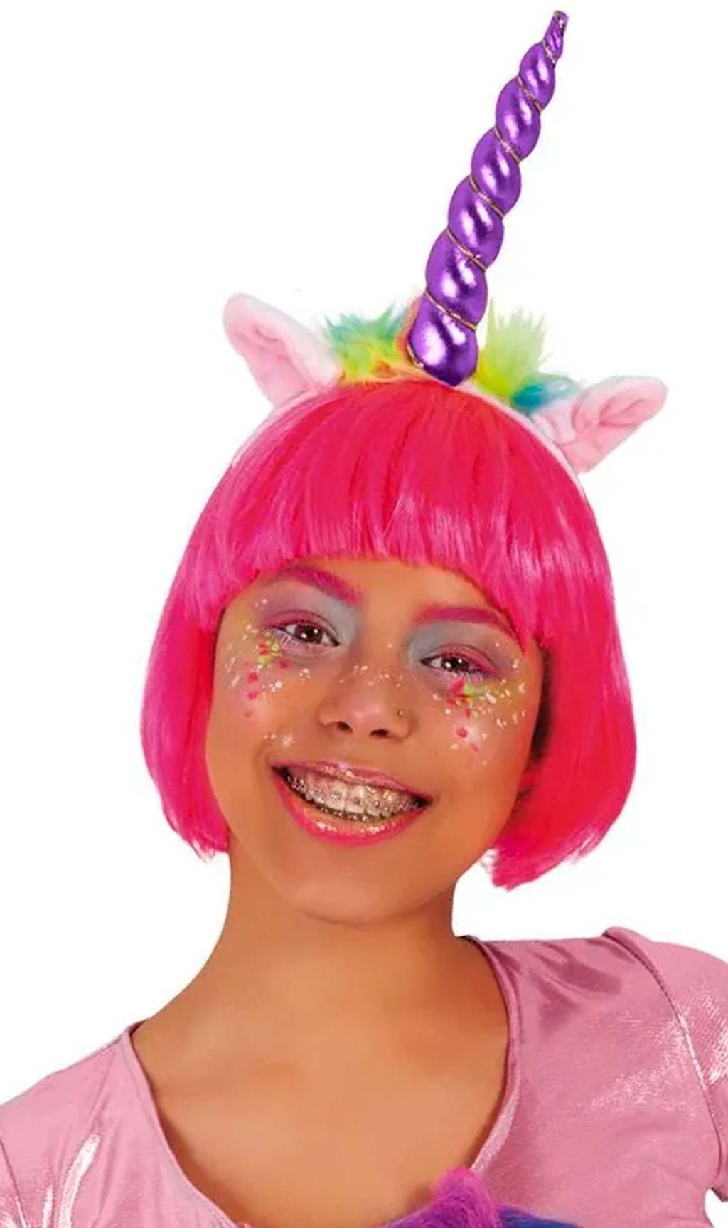 Cerchietto da Unicorno Magico Viola