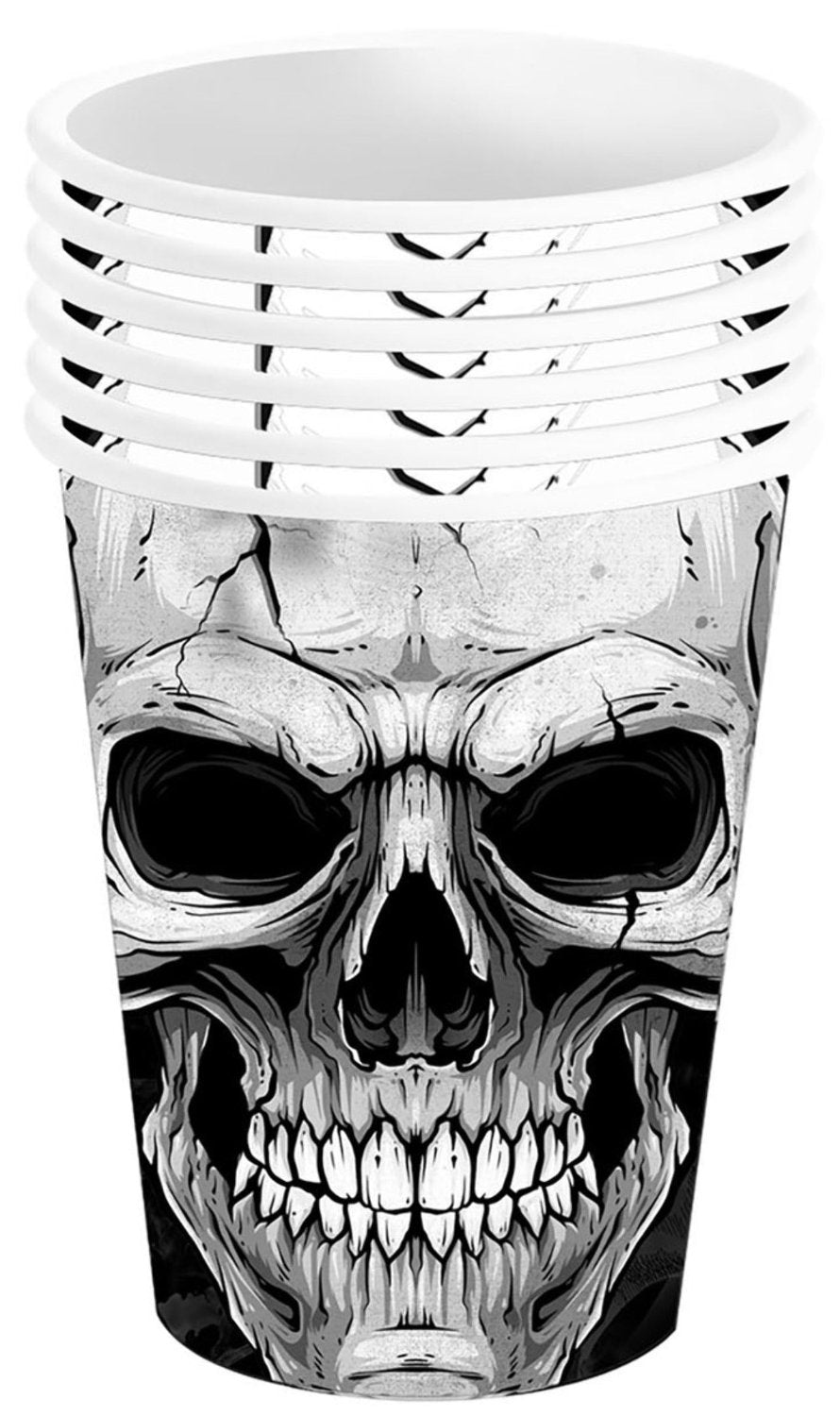 Bicchieri con teschi