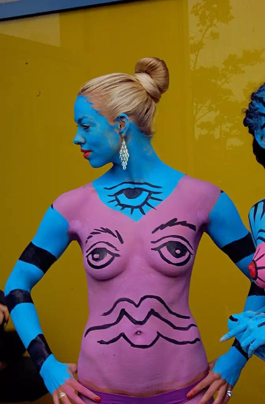 Body Painting: un arte que tiene al cuerpo como lienzo