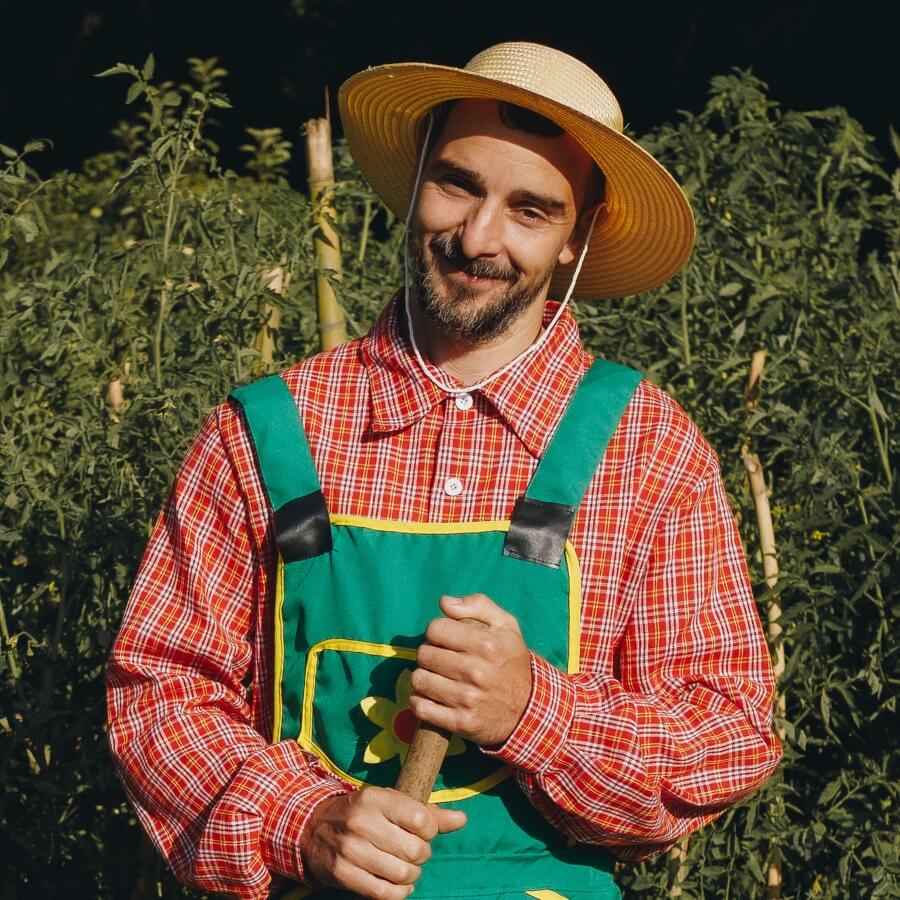 Set Costume Da Vecchio Per Bambini 6 Pezzi - Cappello, Occhiali, Barba, Bretelle E Papillon - Accessori Per Travestimento 100 Giorni Di Scuola E Halloween