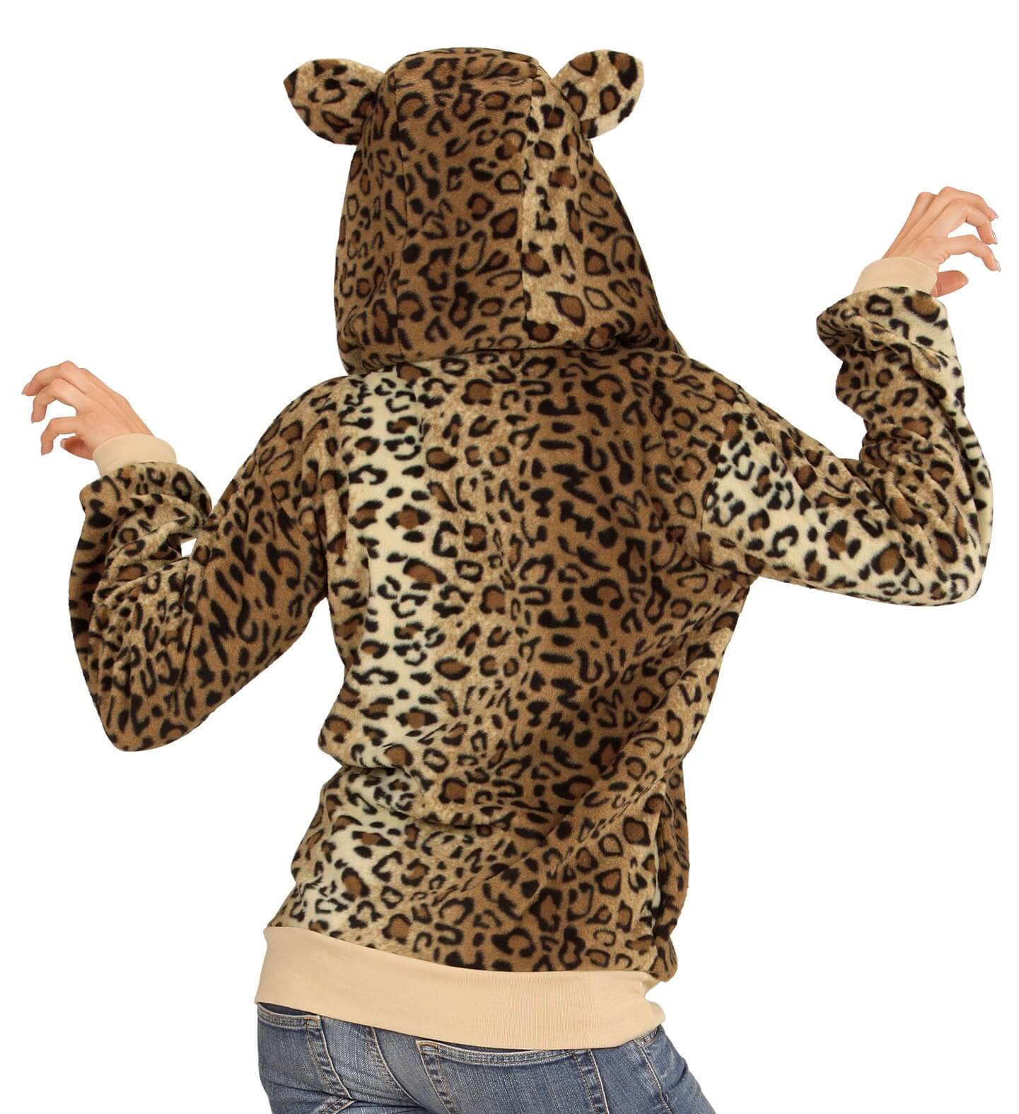 Disfraz de Leopardo Chaqueta para adulto I Don Disfraz