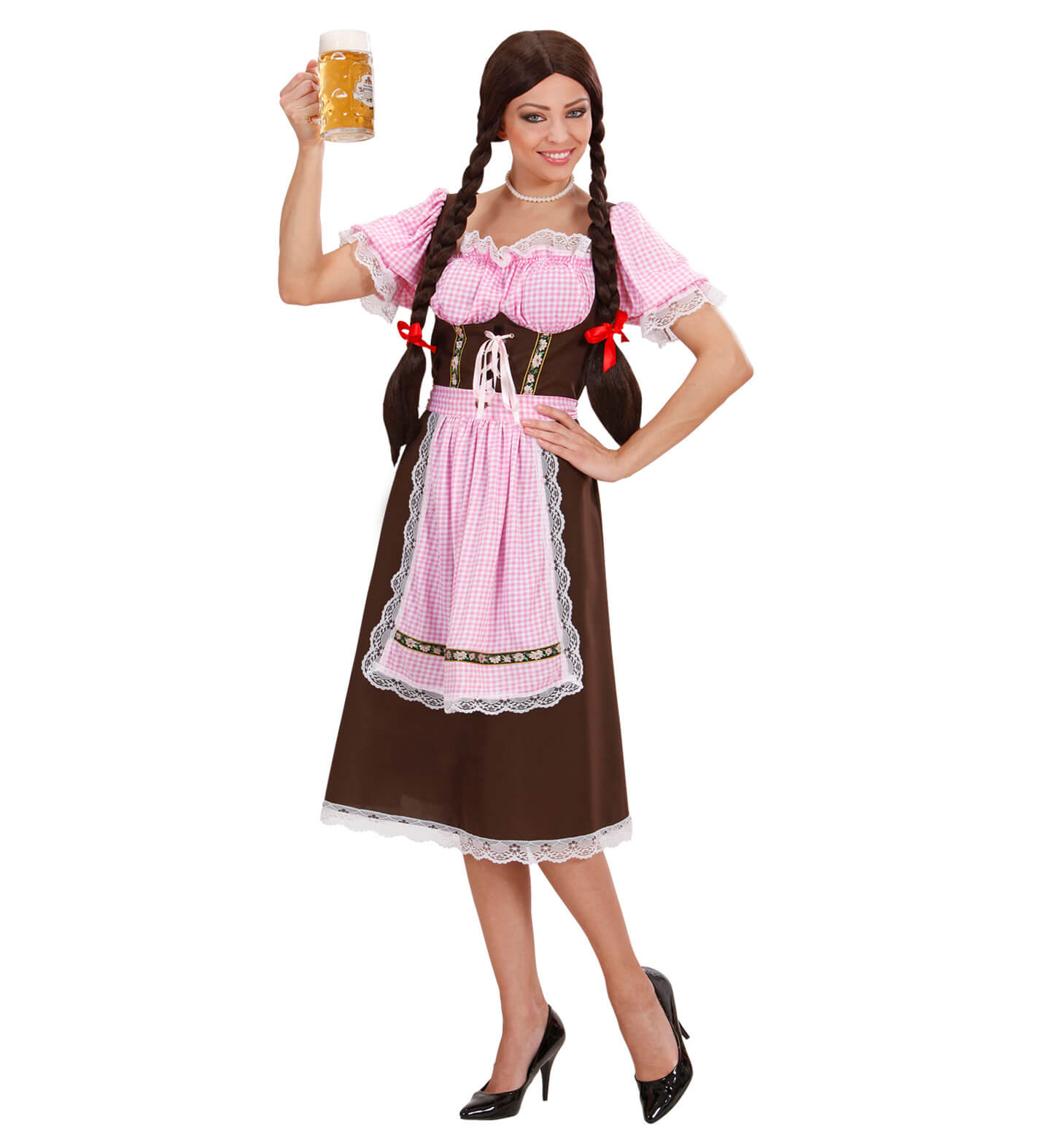 Grembiule Divertente Da Donna In Stile Bavarese Per Dirndl - Stampa Di Qualità In Poliestere, Lavabile