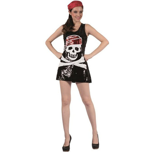 Costume da Pirata Paillette donna