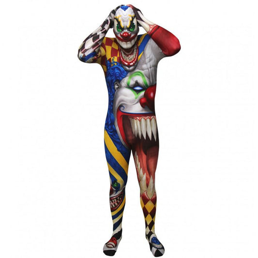 Costume Morphsuit™ Pagliaccio Zombie adulto